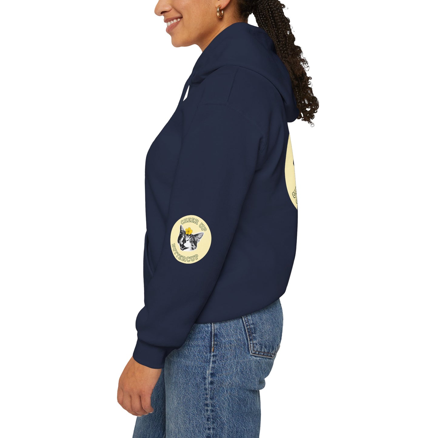 Cheer Up Buttercup Unisex Heavy Blend™ Hooded Sweatshirt