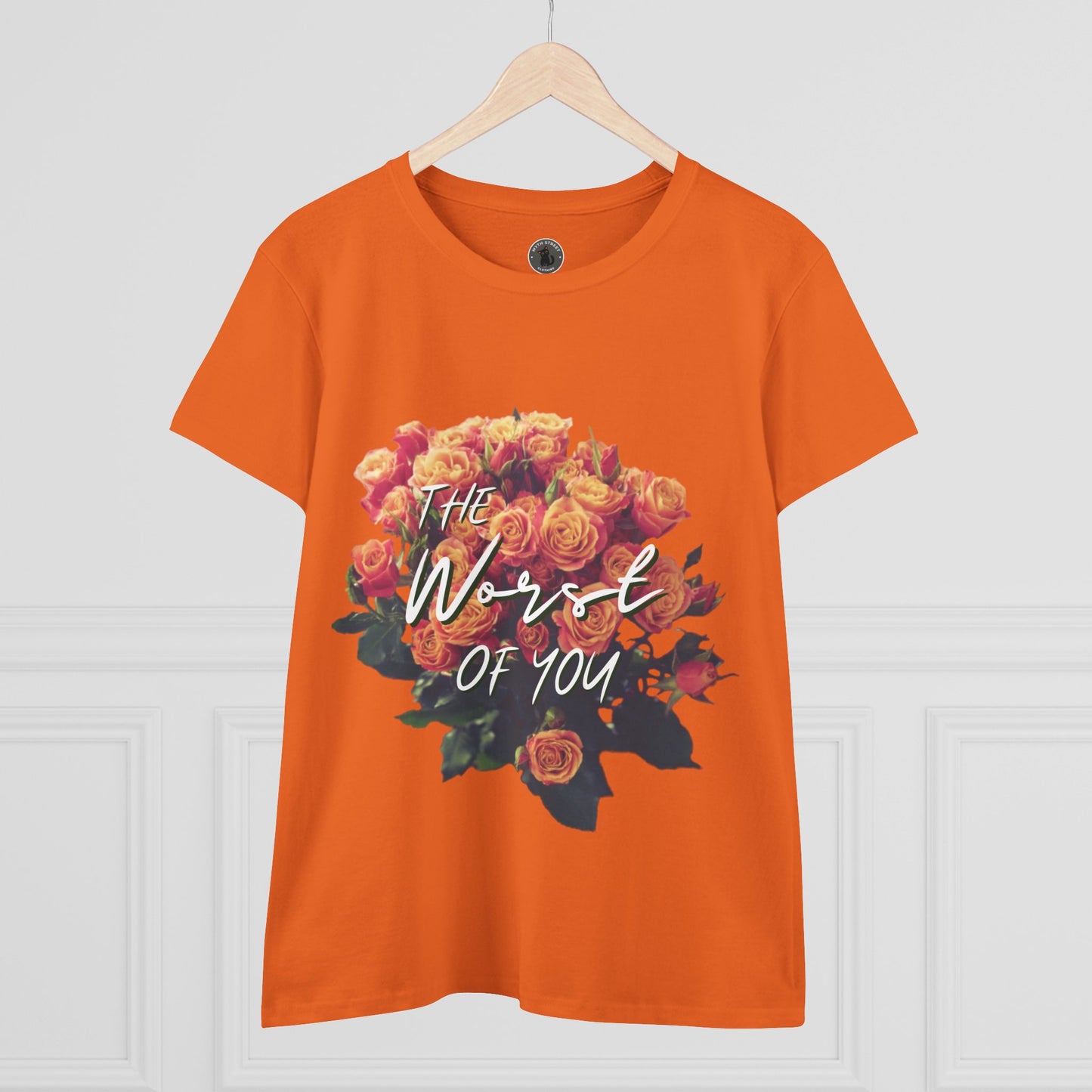The Worst of You Women's Midweight Cotton Tee
