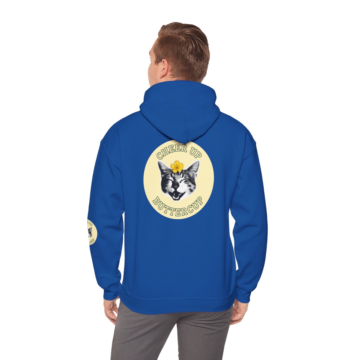 Cheer Up Buttercup Unisex Heavy Blend™ Hooded Sweatshirt