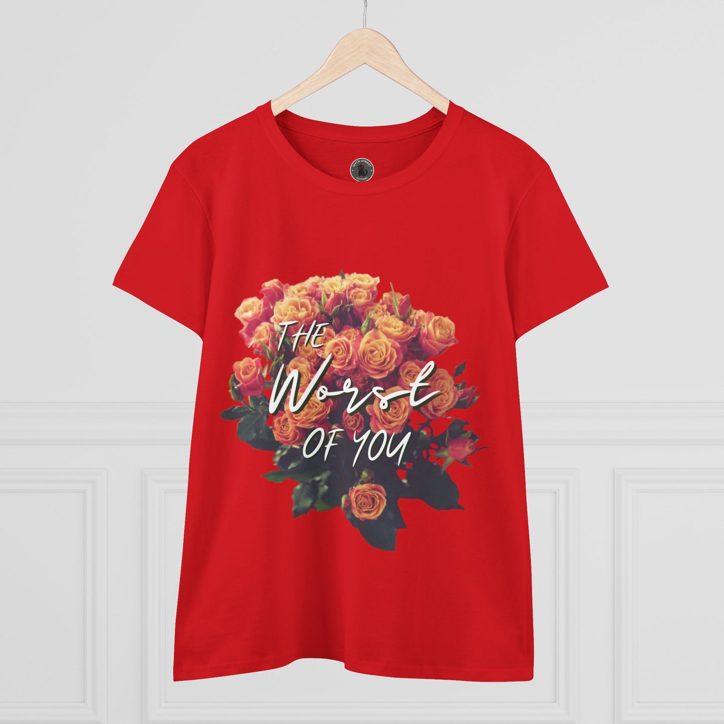 The Worst of You Women's Midweight Cotton Tee