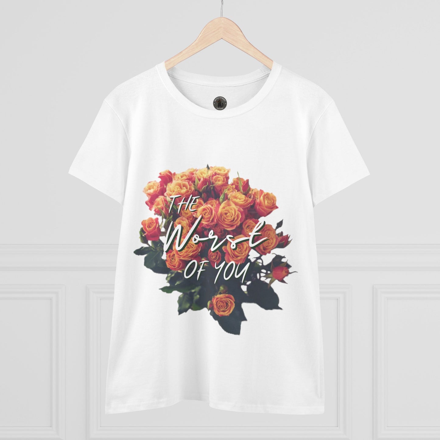 The Worst of You Women's Midweight Cotton Tee