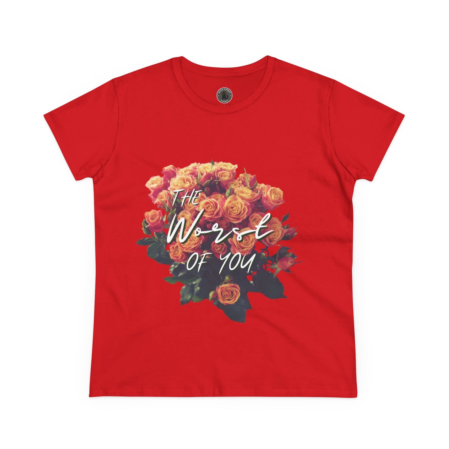 The Worst of You Women's Midweight Cotton Tee