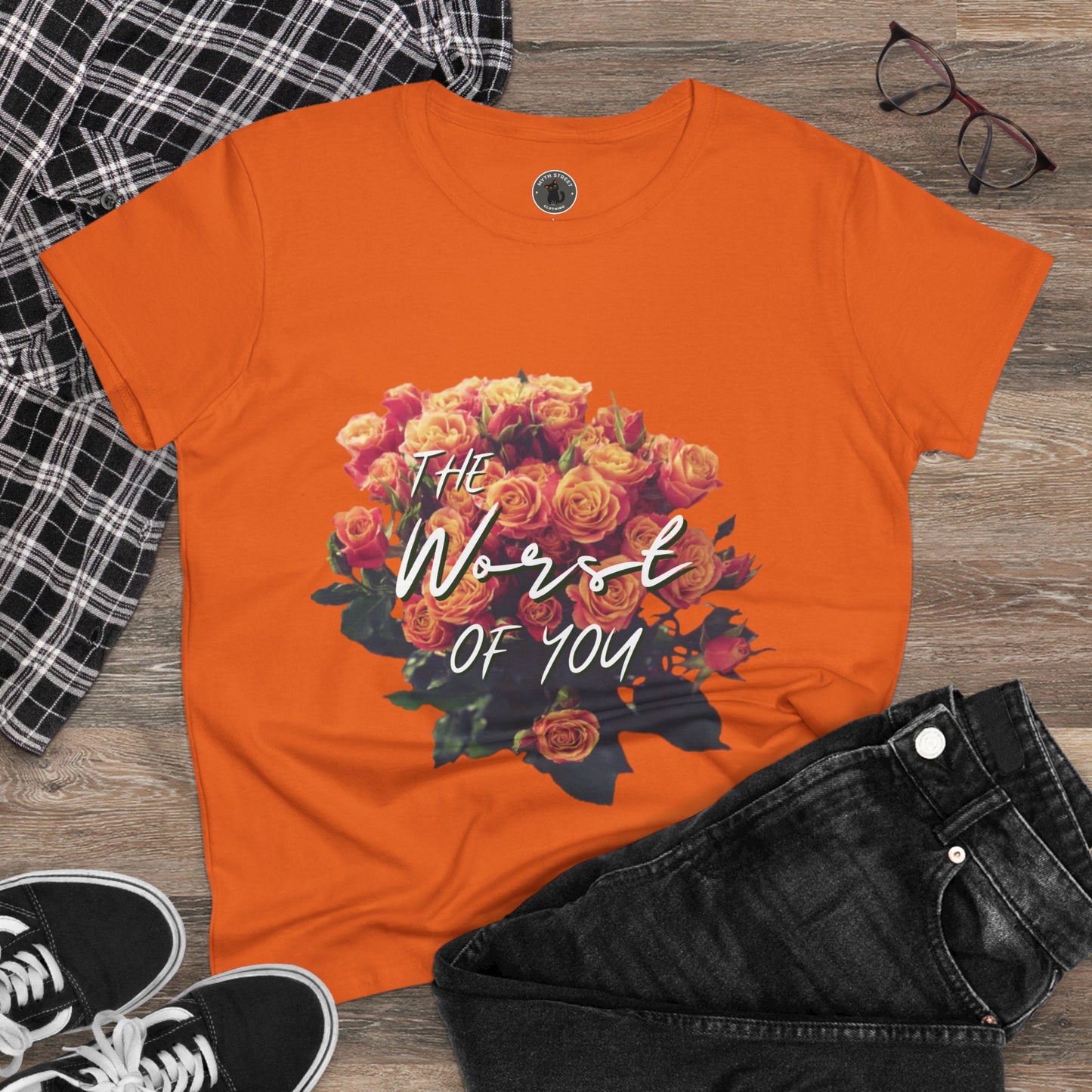 The Worst of You Women's Midweight Cotton Tee