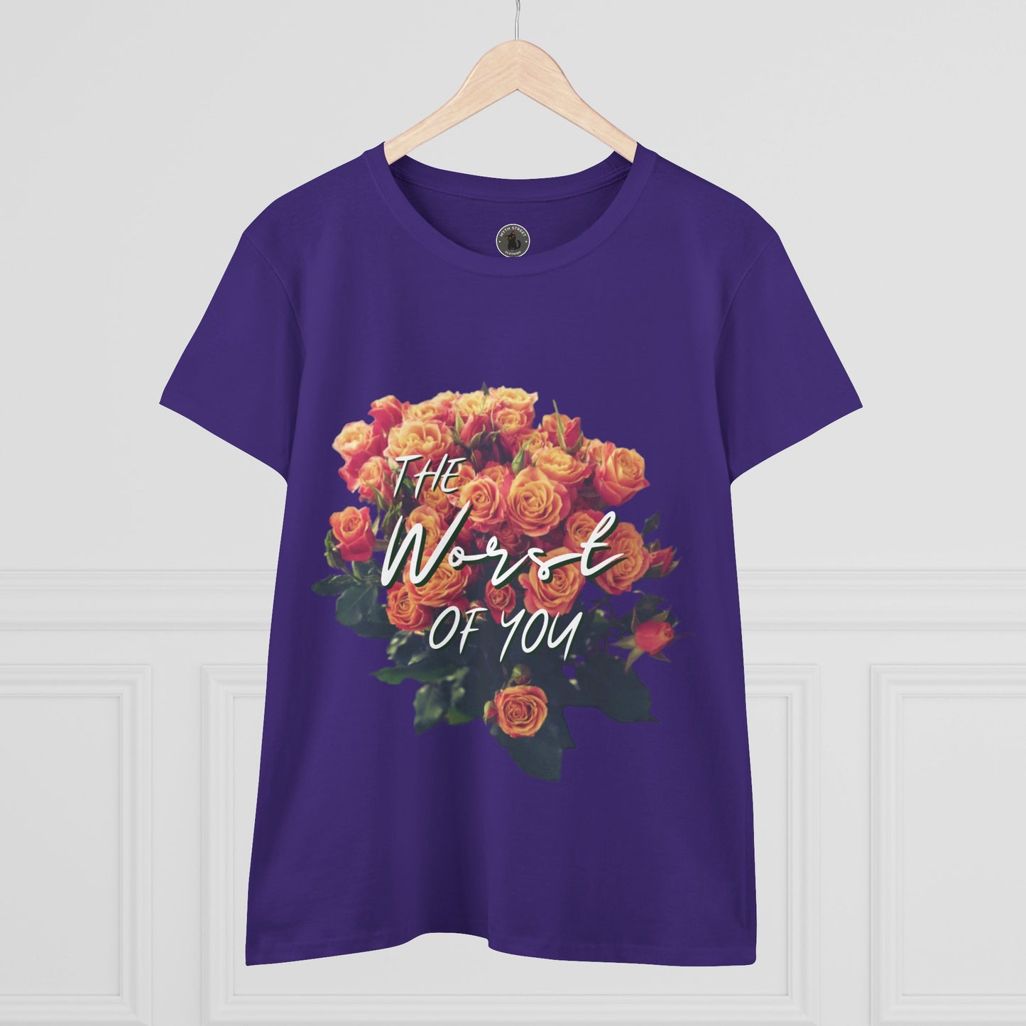 The Worst of You Women's Midweight Cotton Tee
