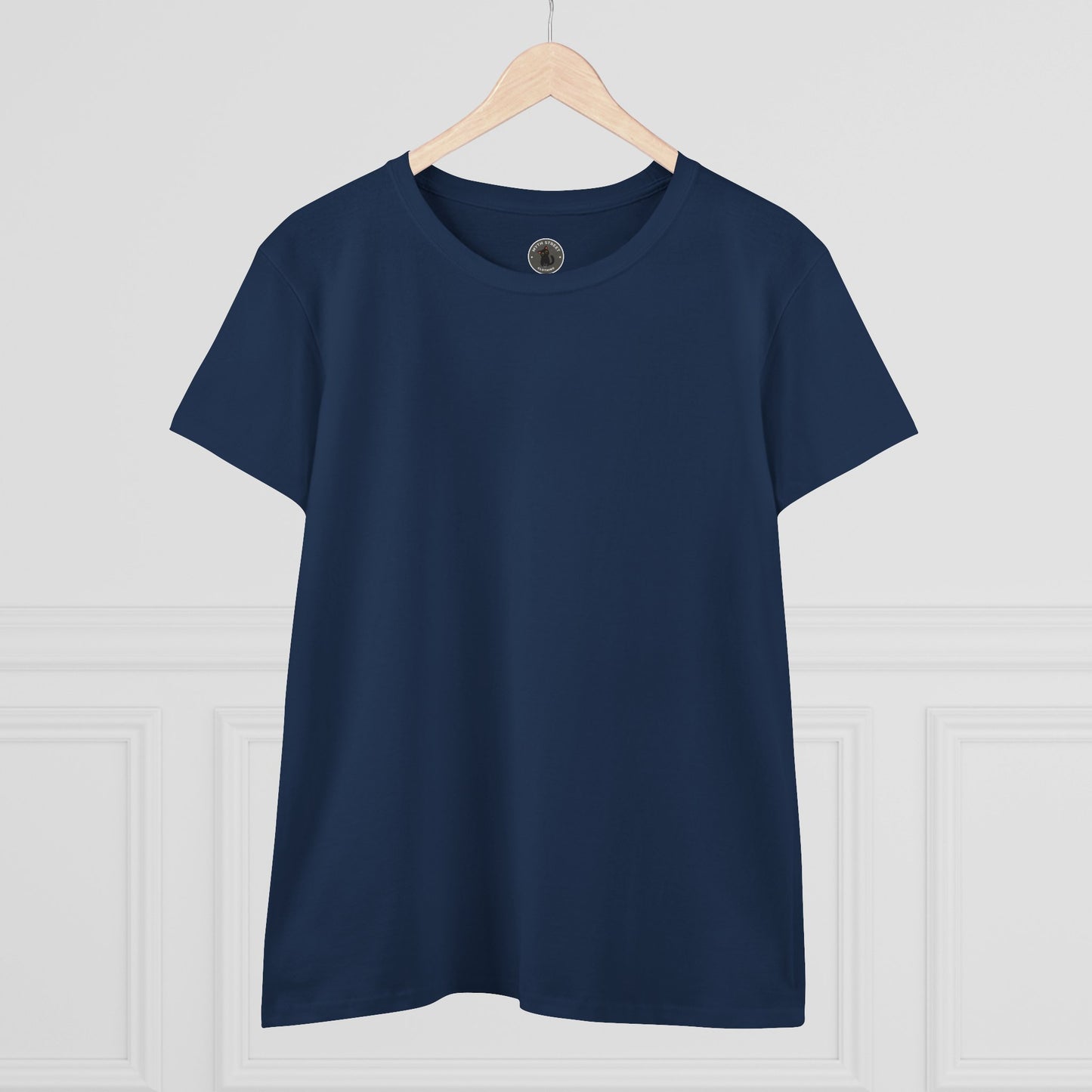 Cheer Up Buttercup Cat Women's Midweight Cotton Tee