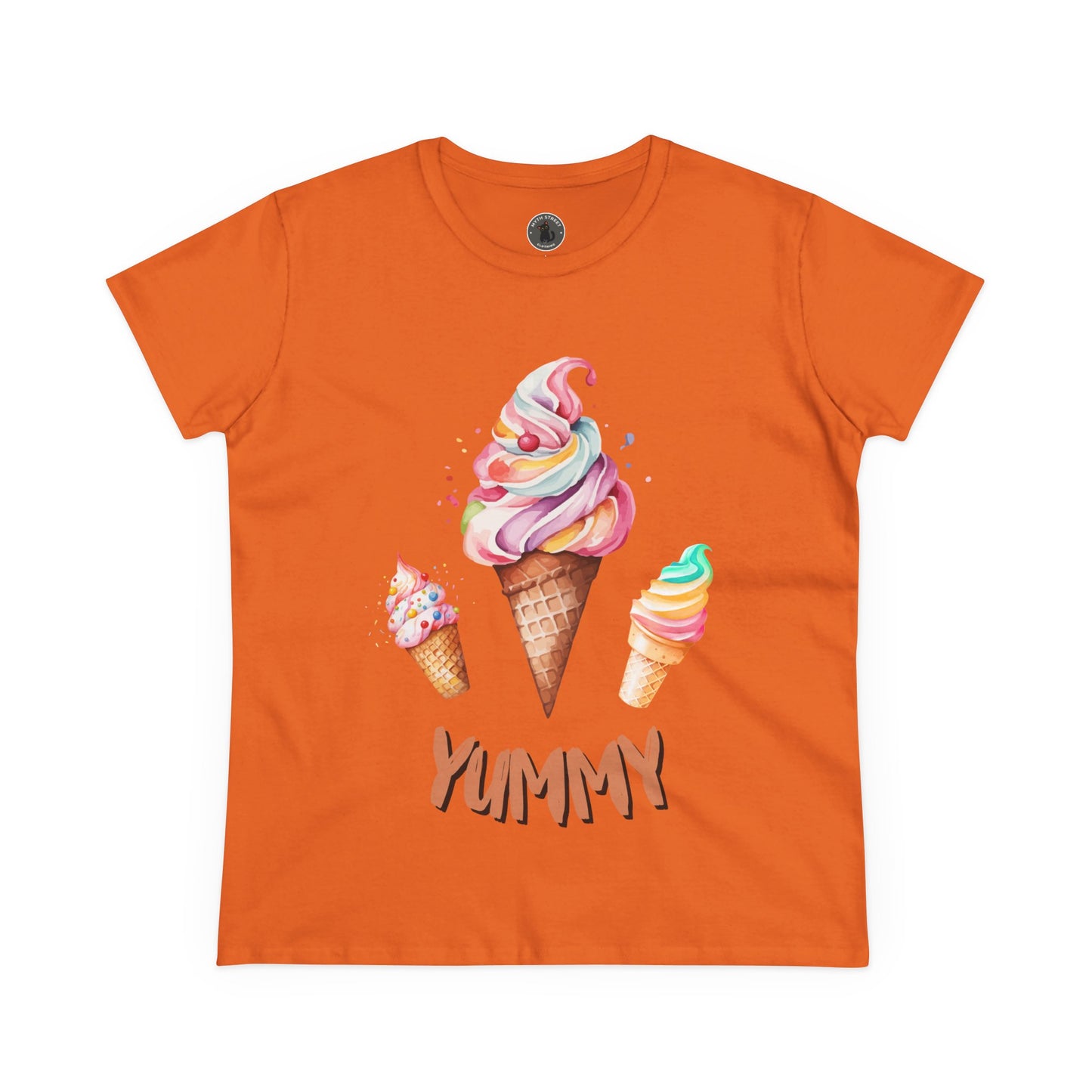 Yummy Women's Midweight Cotton Tee