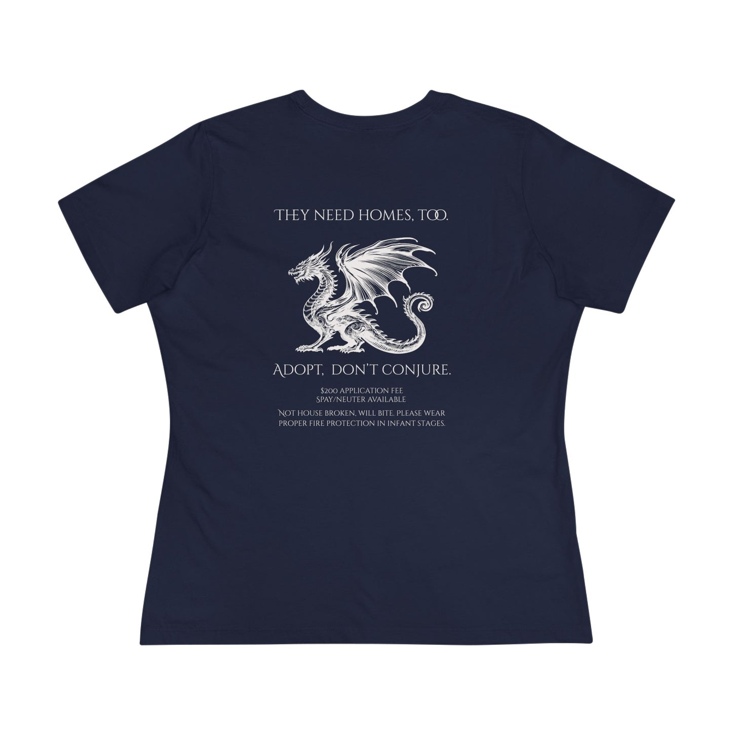 Adopt Dragon Women's Cotton Tee