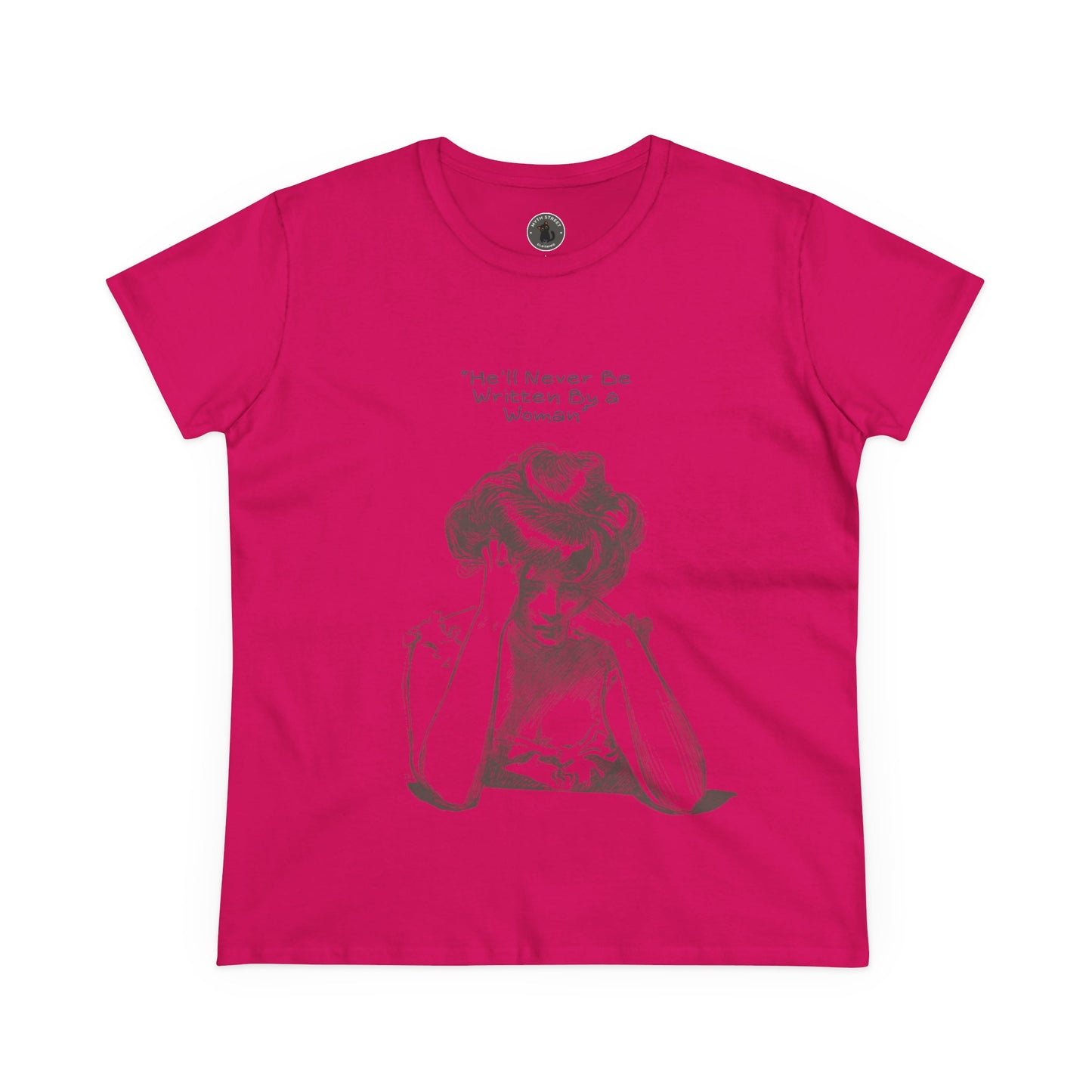Written by a Woman Women's Midweight Cotton Tee