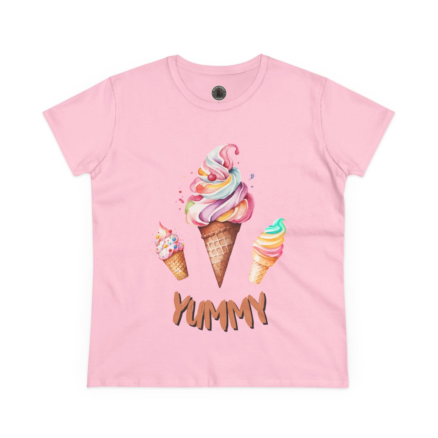 Yummy Women's Midweight Cotton Tee