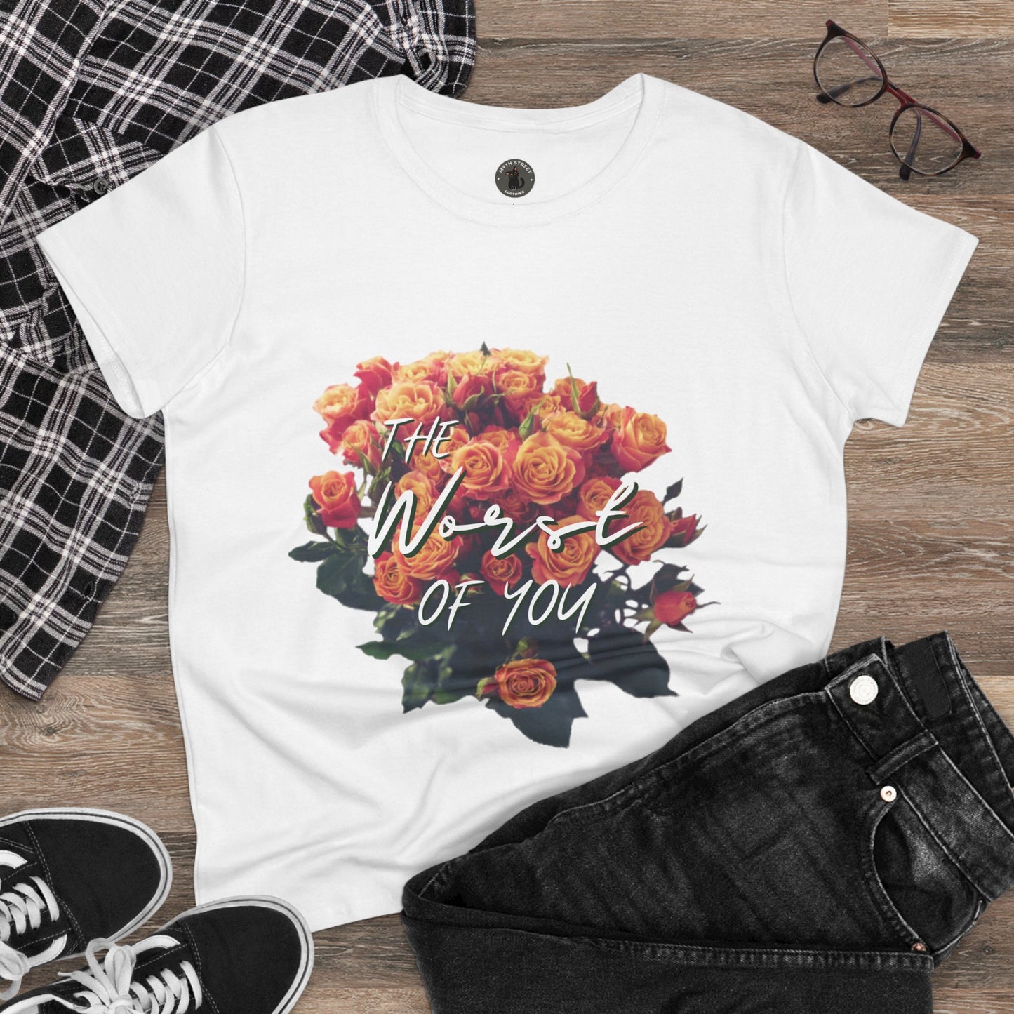 The Worst of You Women's Midweight Cotton Tee