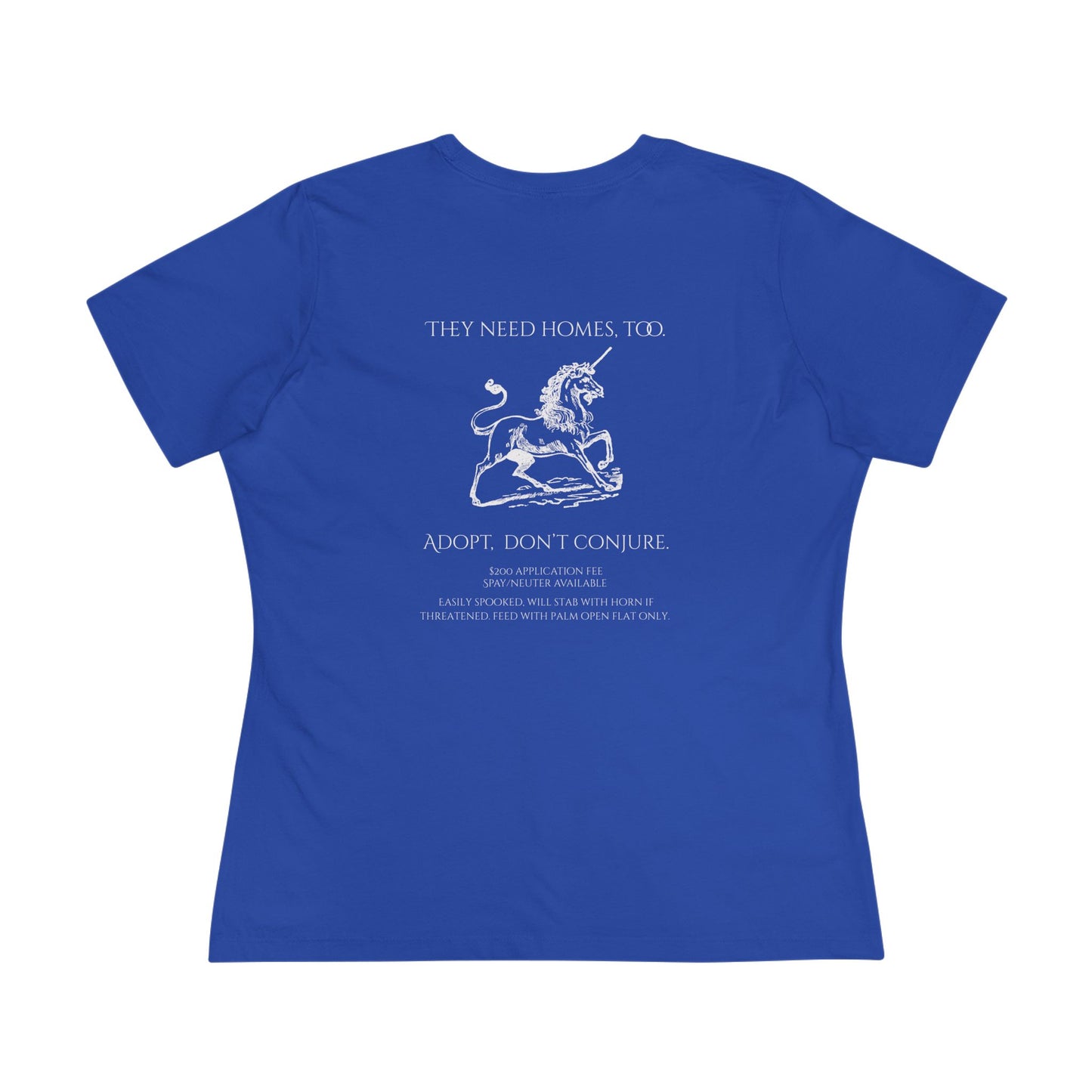 Adopt Unicorn Women's Cotton Tee