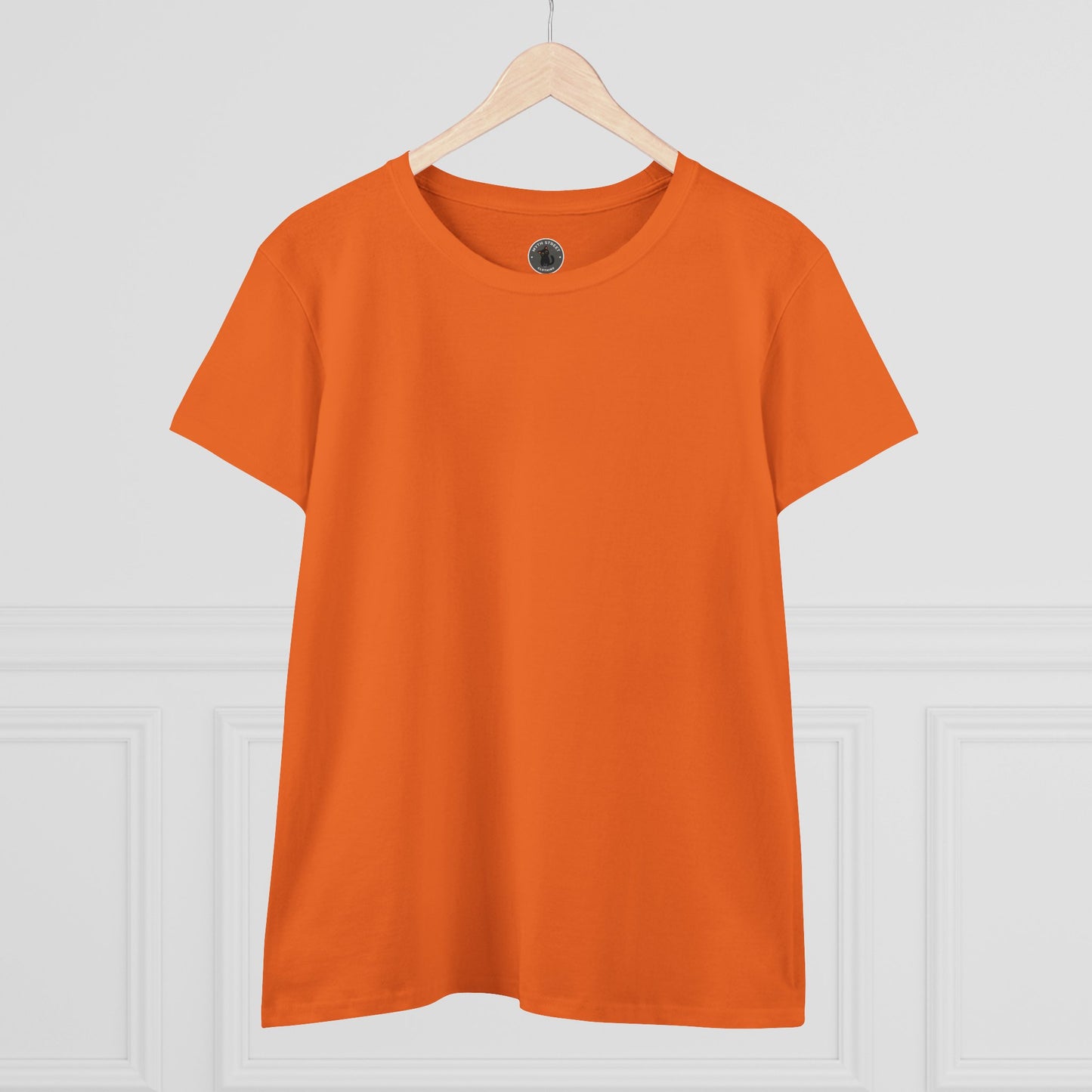 Cheer Up Buttercup Cat Women's Midweight Cotton Tee