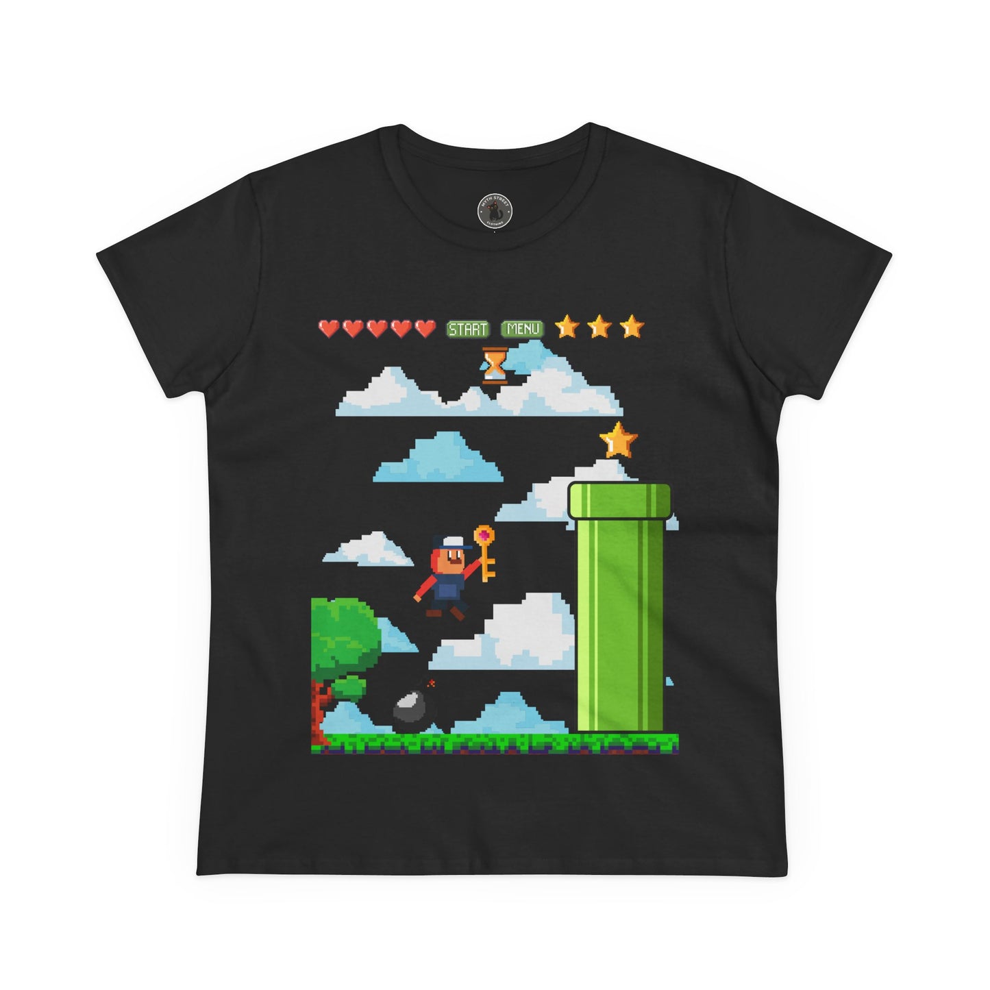 Video Game Women's Midweight Cotton Tee