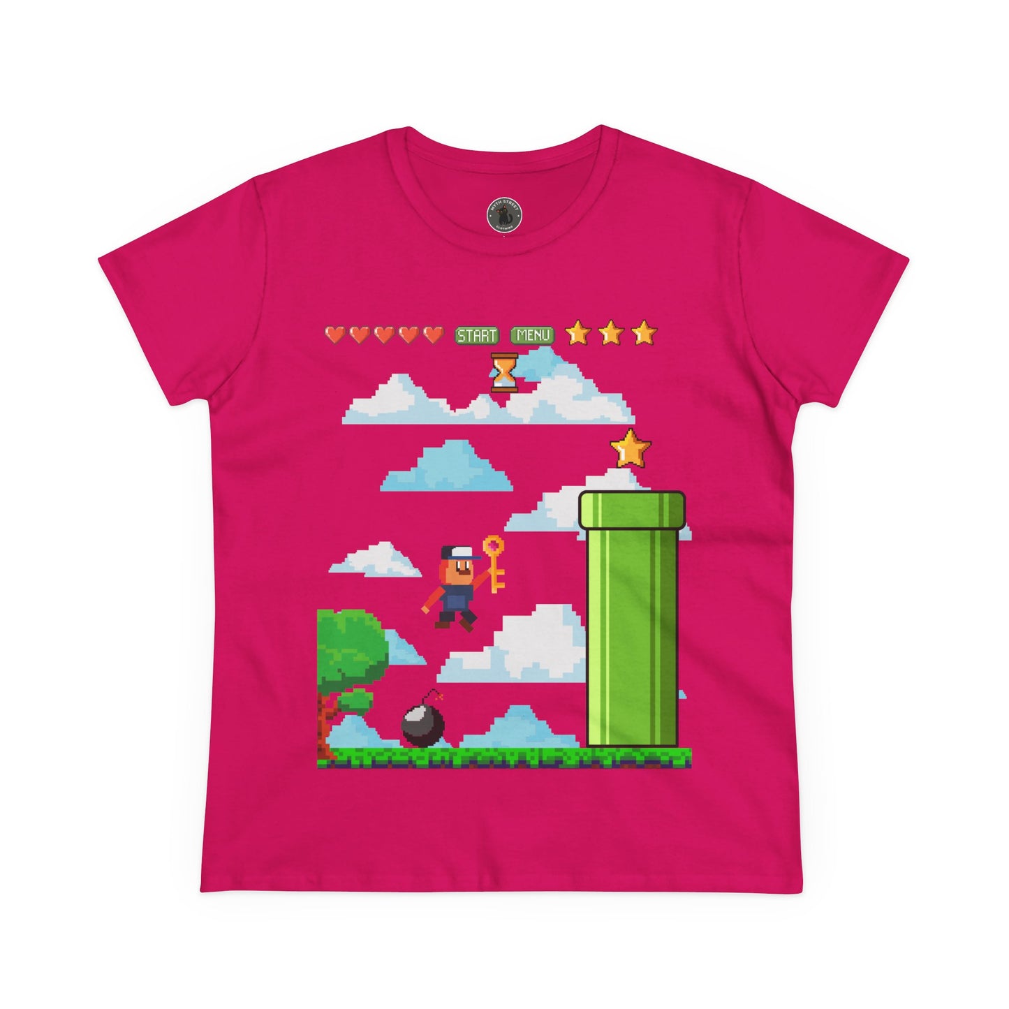 Video Game Women's Midweight Cotton Tee