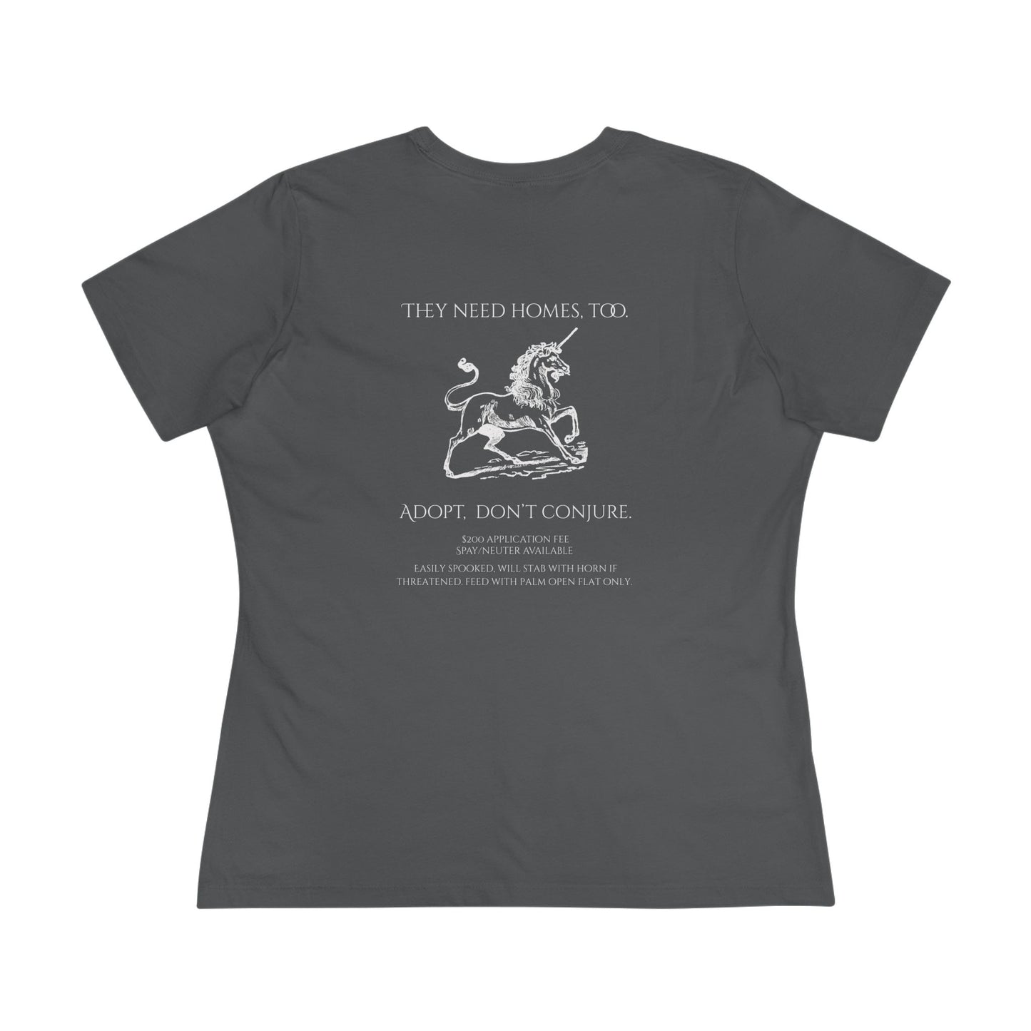 Adopt Unicorn Women's Cotton Tee