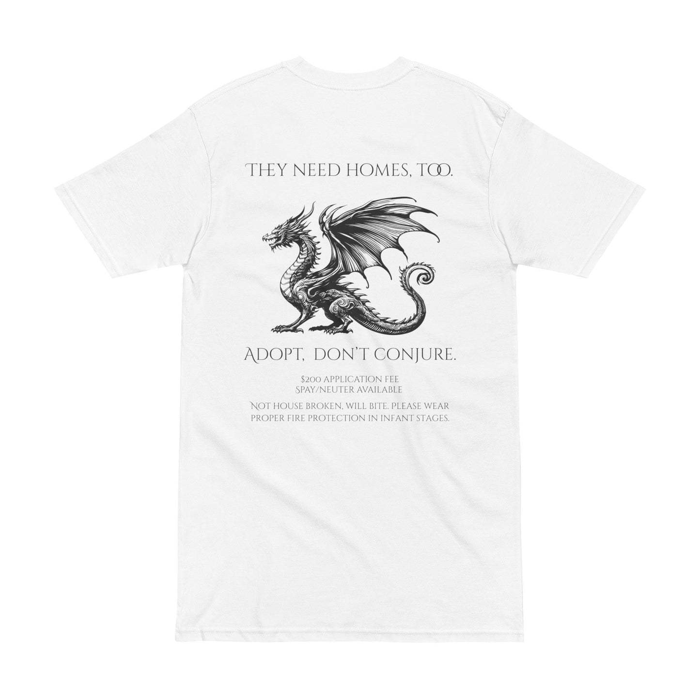Adopt Dragon Men’s Heavyweight T Shirt