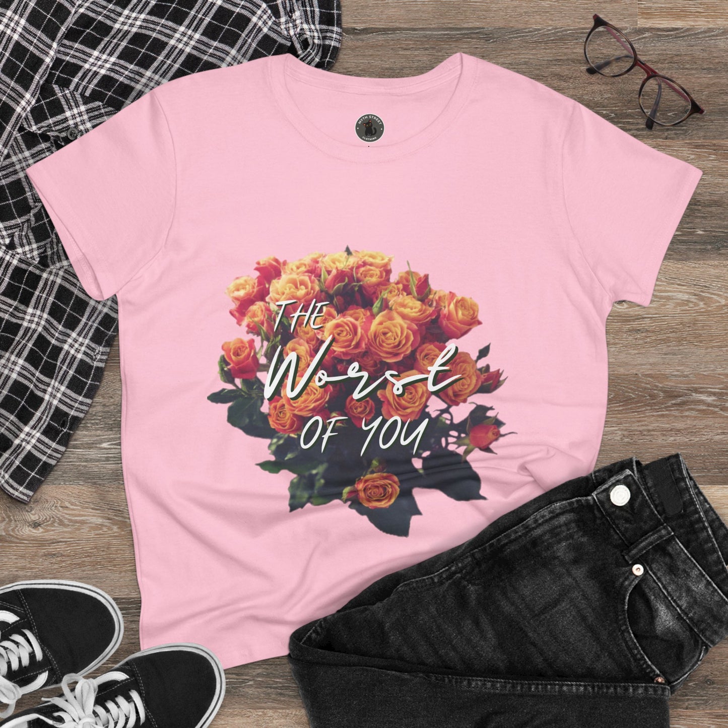 The Worst of You Women's Midweight Cotton Tee
