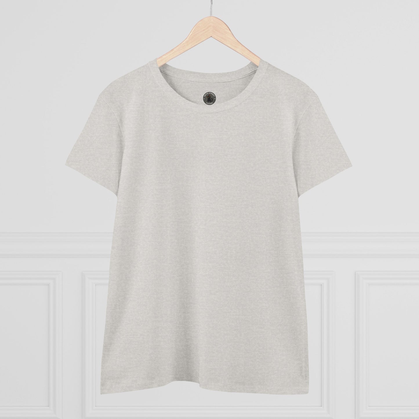 Cheer Up Buttercup Cat Women's Midweight Cotton Tee