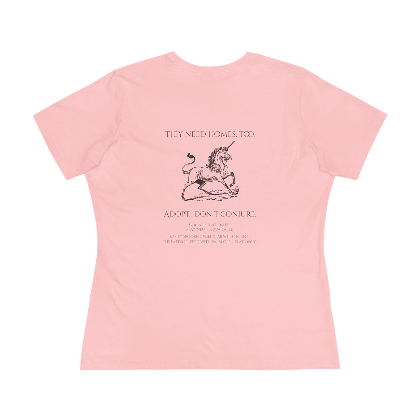 Adopt Unicorn Women's Cotton Tee