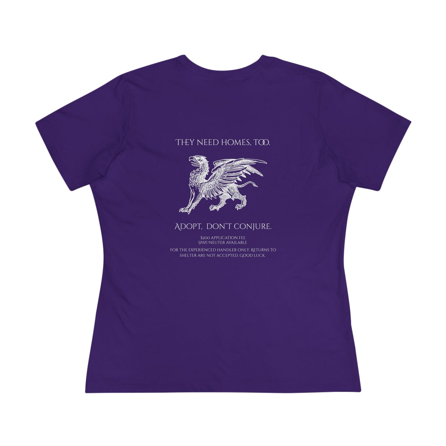 Adopt Griffin Women's Cotton Tee