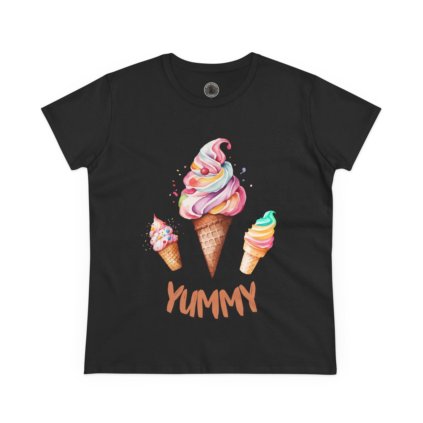 Yummy Women's Midweight Cotton Tee
