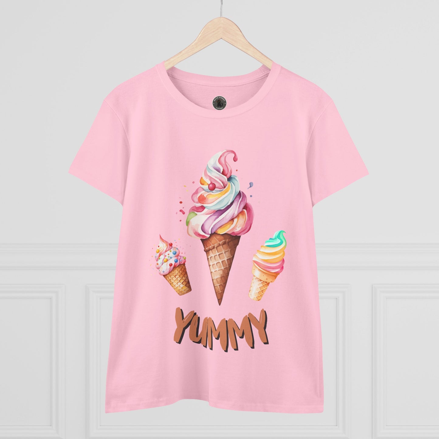 Yummy Women's Midweight Cotton Tee