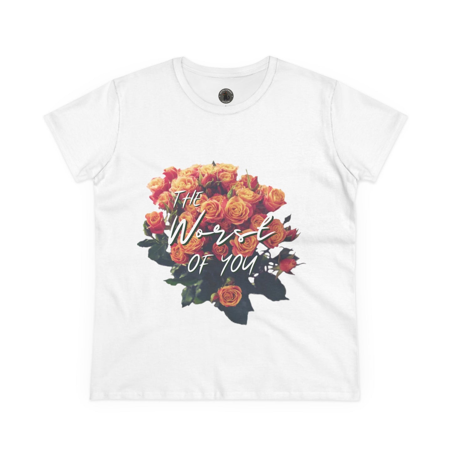 The Worst of You Women's Midweight Cotton Tee