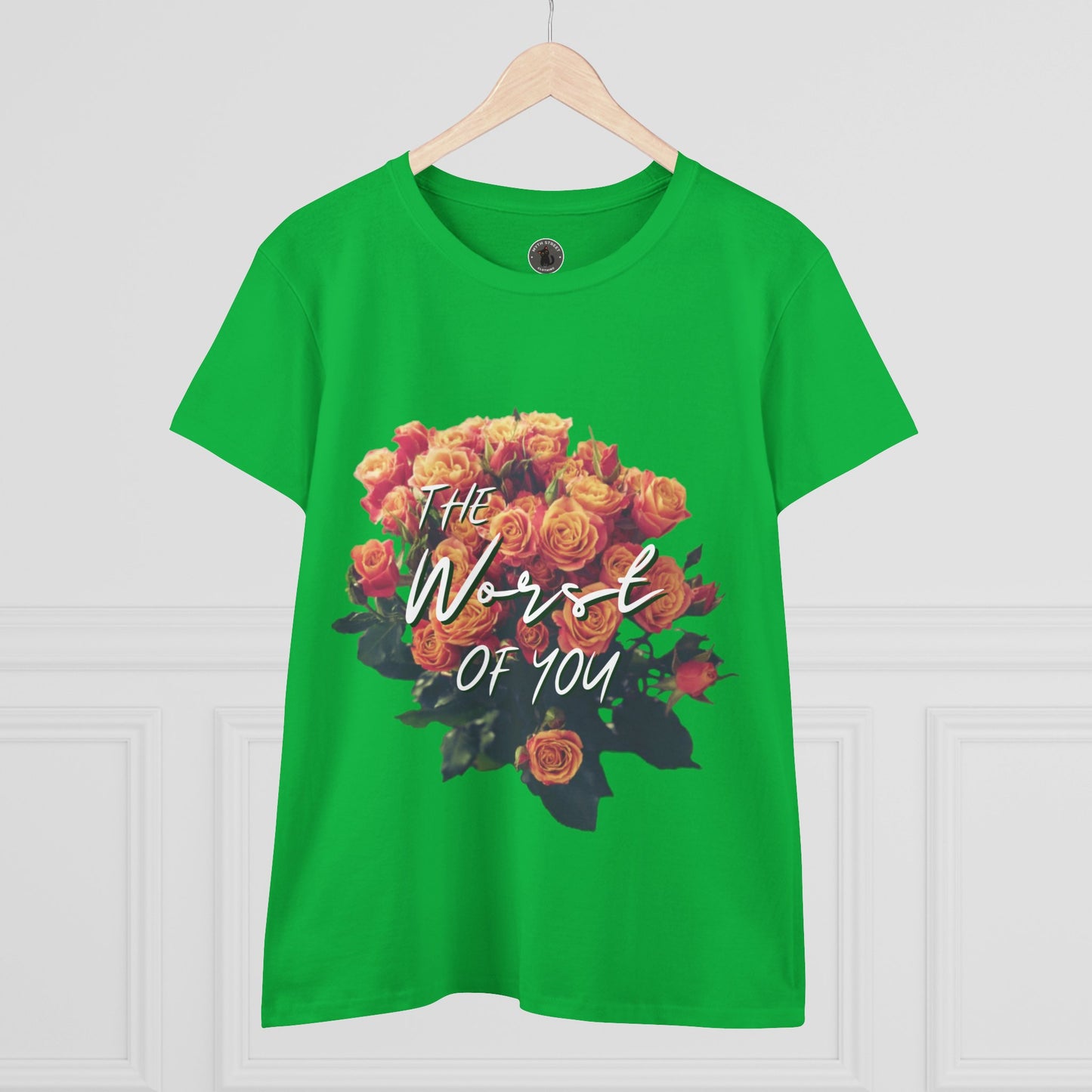 The Worst of You Women's Midweight Cotton Tee