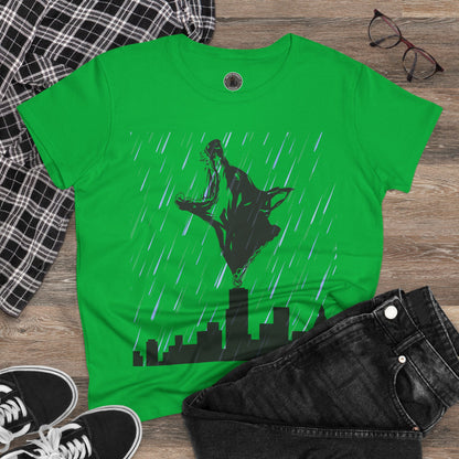 Skyline Doberman Women's Midweight Cotton Tee