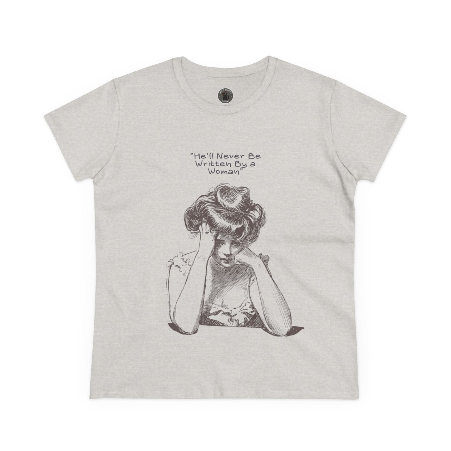 Written by a Woman Women's Midweight Cotton Tee