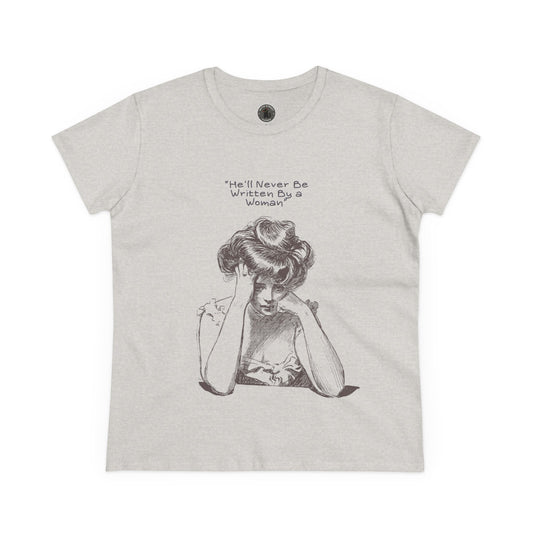Written by a Woman Women's Midweight Cotton Tee