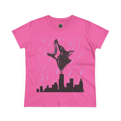 Skyline Doberman Women's Midweight Cotton Tee