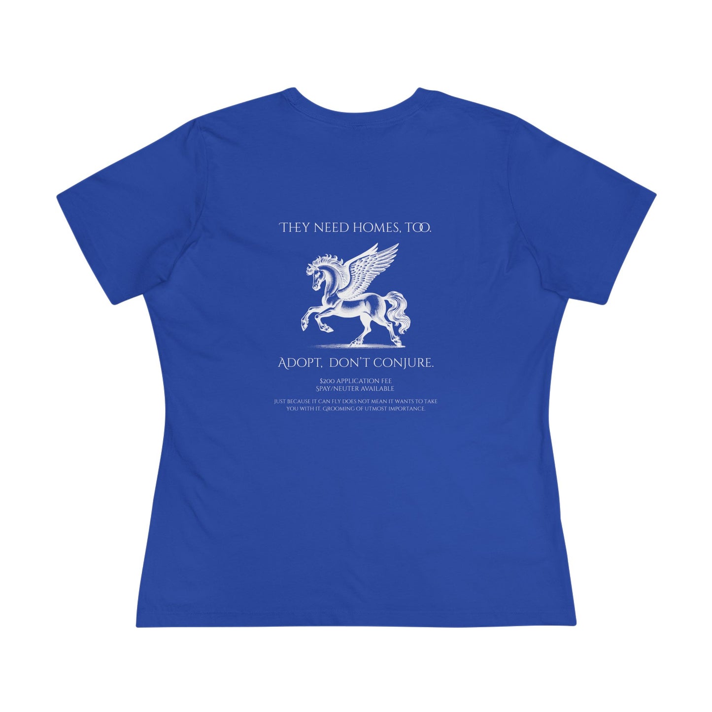 Adopt Pegasus Women's Cotton Tee