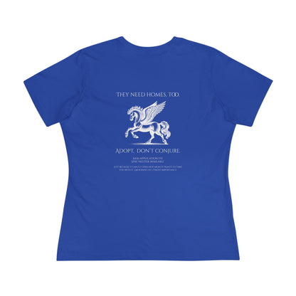 Adopt Pegasus Women's Cotton Tee