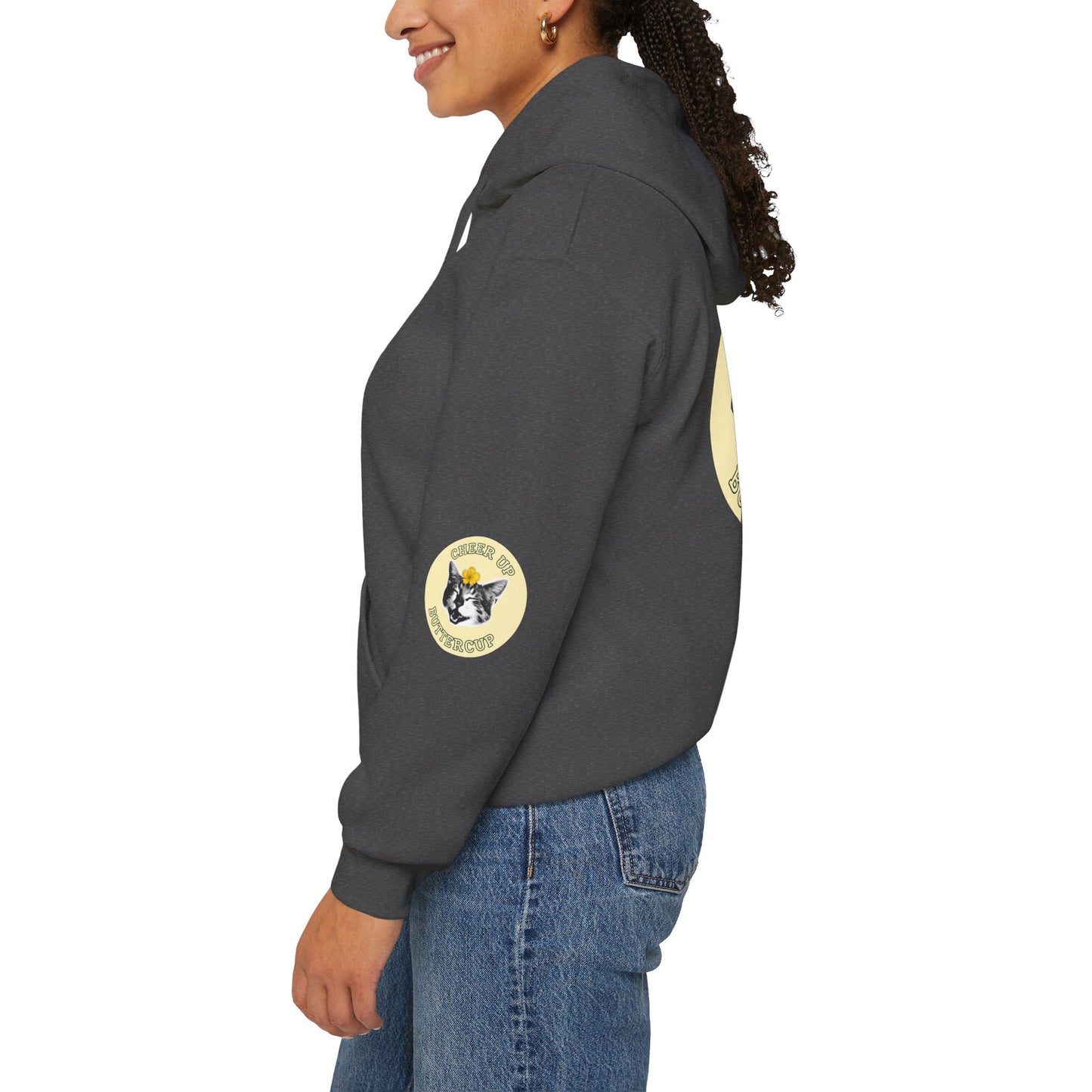 Cheer Up Buttercup Unisex Heavy Blend™ Hooded Sweatshirt