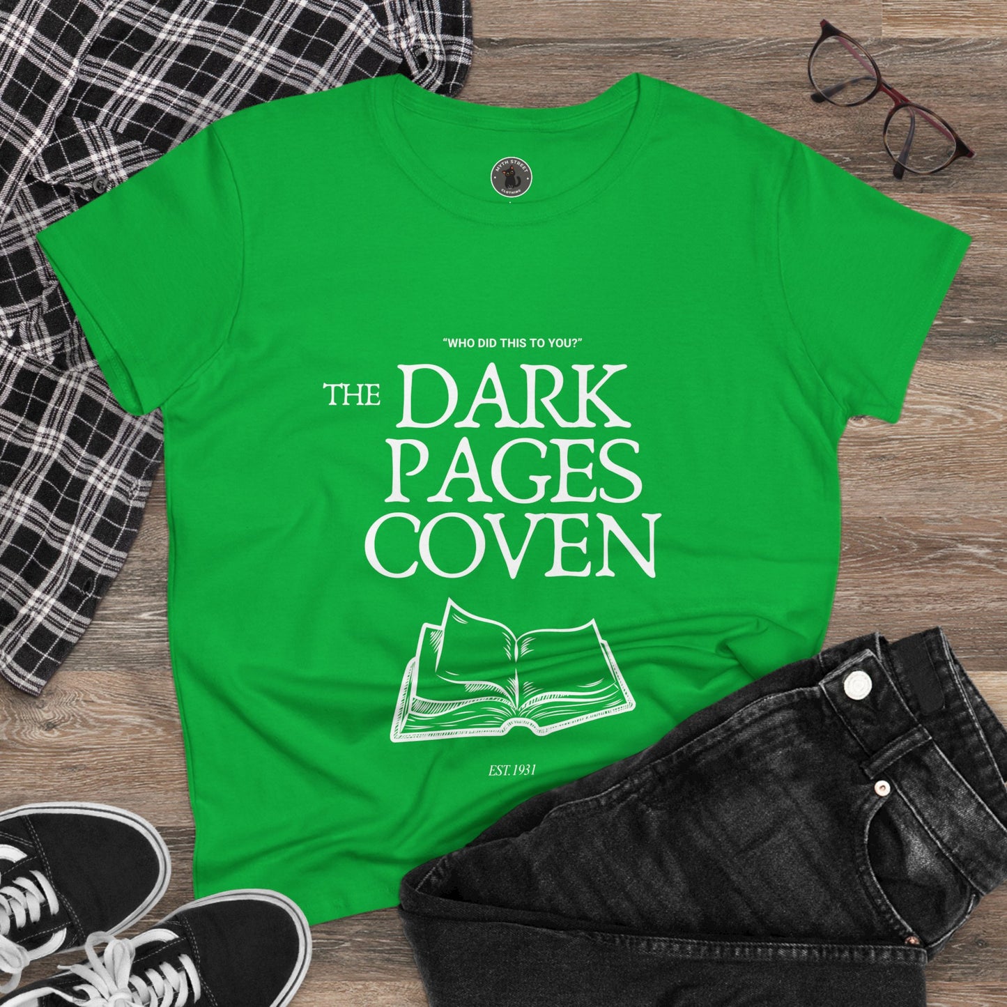 Dark Pages Club Dark Romance Novel Women’s Cotton Tee