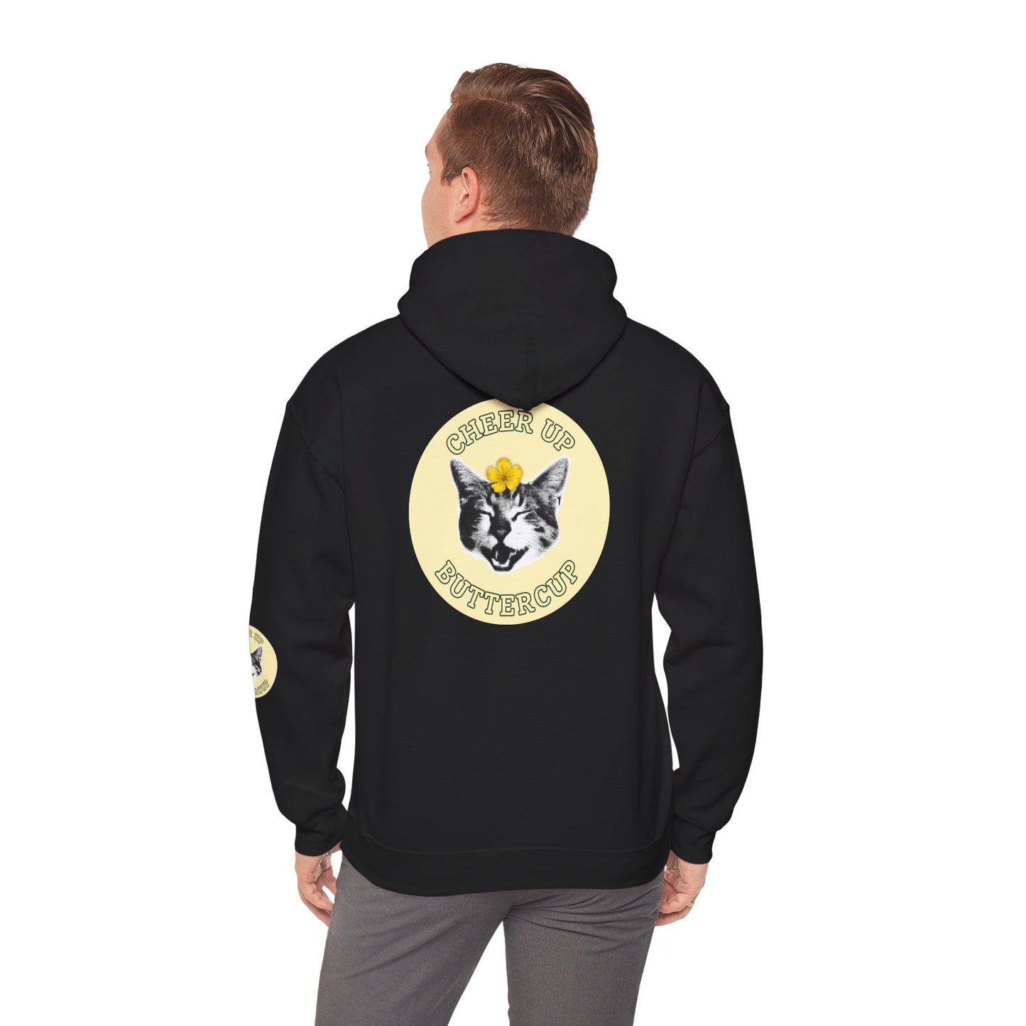 Cheer Up Buttercup Unisex Heavy Blend™ Hooded Sweatshirt