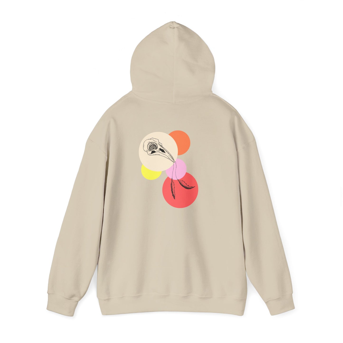 Crow Skull Unisex Heavy Blend™ Hooded Sweatshirt