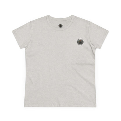 Abstract Gold and Black Women's Tee