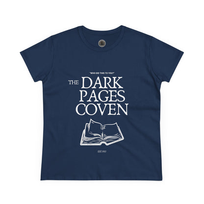 Dark Pages Club Dark Romance Novel Women’s Cotton Tee