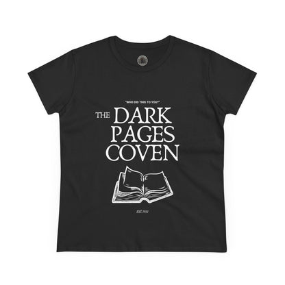 Dark Pages Club Dark Romance Novel Women’s Cotton Tee