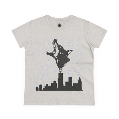 Skyline Doberman Women's Midweight Cotton Tee