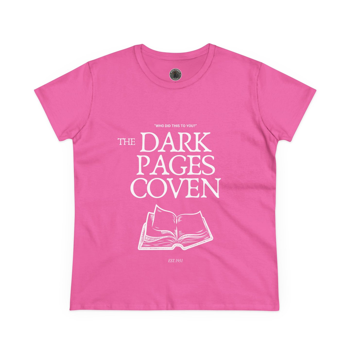 Dark Pages Club Dark Romance Novel Women’s Cotton Tee