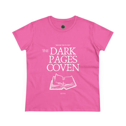 Dark Pages Club Dark Romance Novel Women’s Cotton Tee