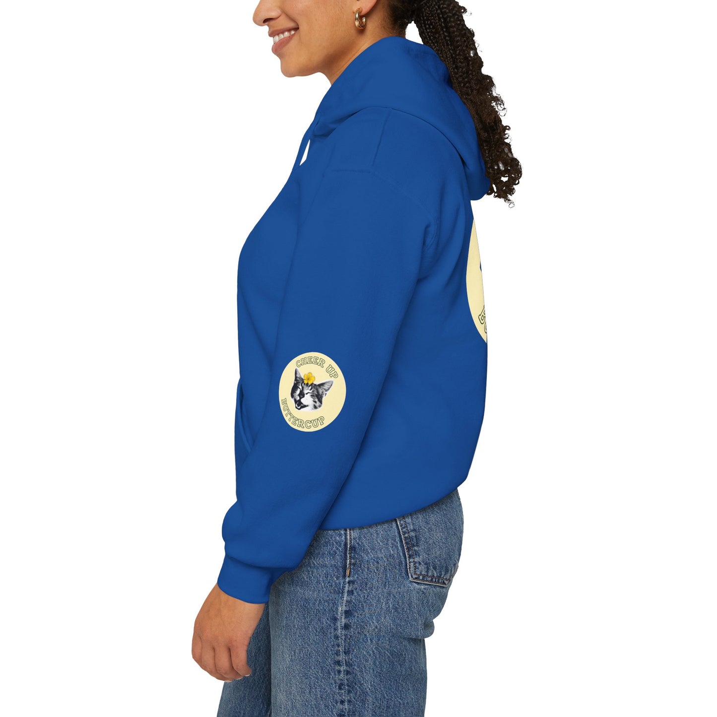 Cheer Up Buttercup Unisex Heavy Blend™ Hooded Sweatshirt