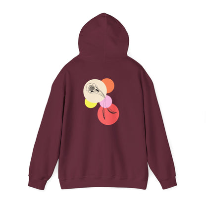 Crow Skull Unisex Heavy Blend™ Hooded Sweatshirt