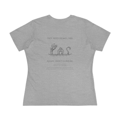 Adopt Sea Monster Women's Cotton Tee
