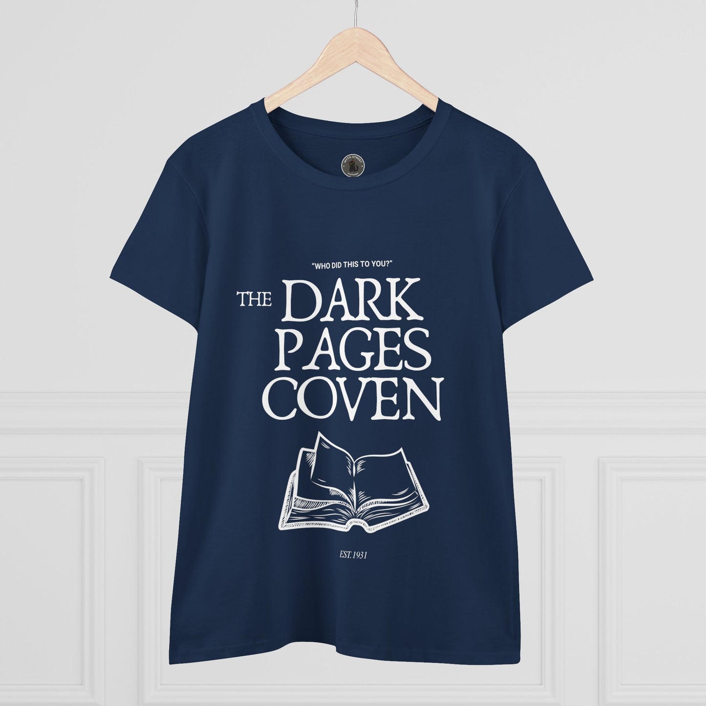 Dark Pages Club Dark Romance Novel Women’s Cotton Tee