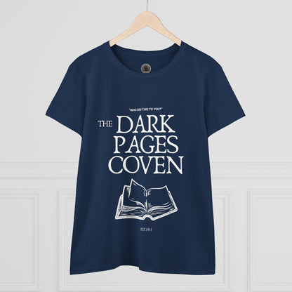 Dark Pages Club Dark Romance Novel Women’s Cotton Tee