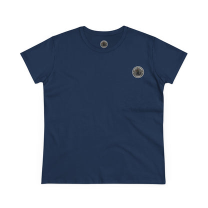 Abstract Gold and Black Women's Tee